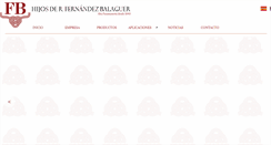 Desktop Screenshot of fernandezbalaguer.com